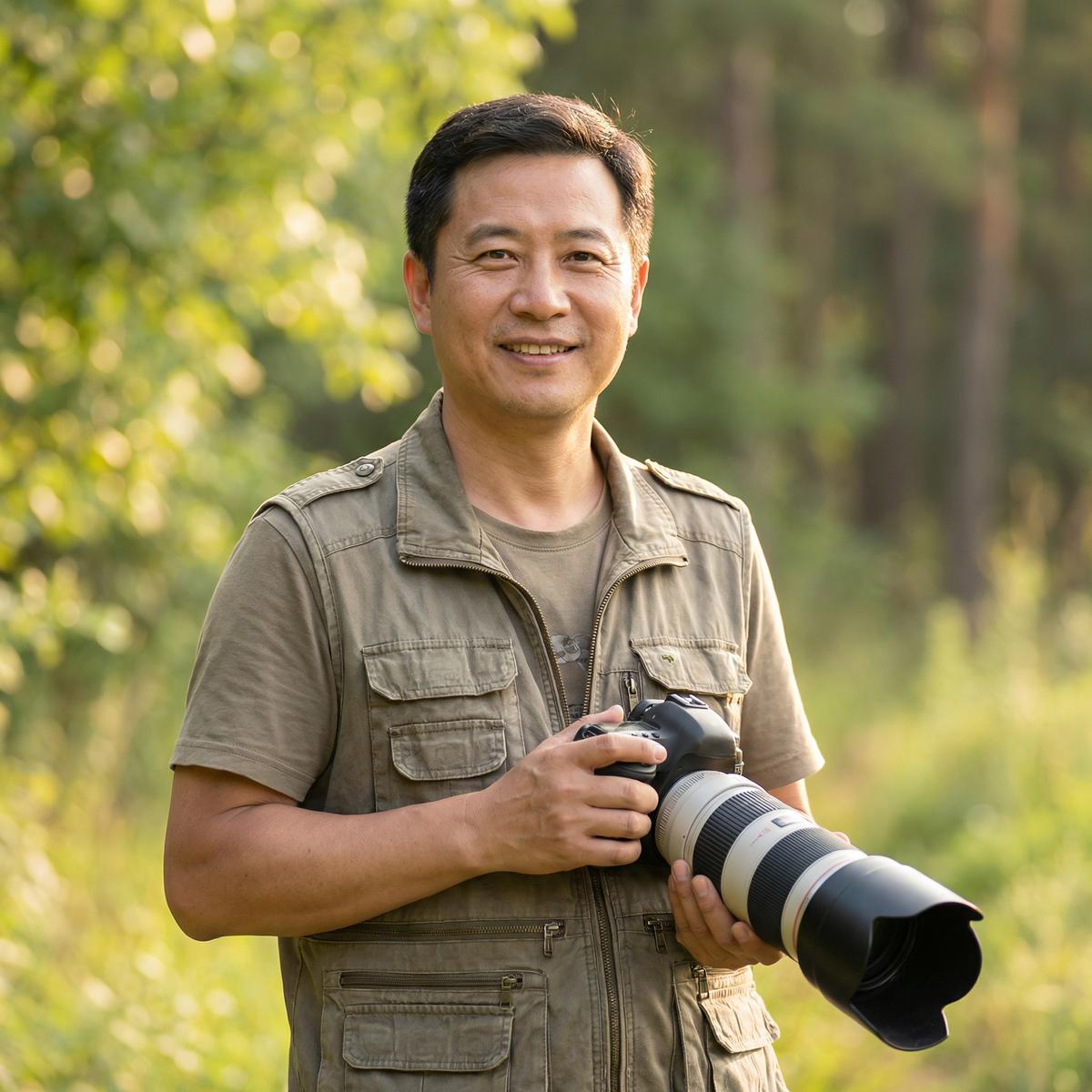 帝王会所首席动物写真摄影师张远山