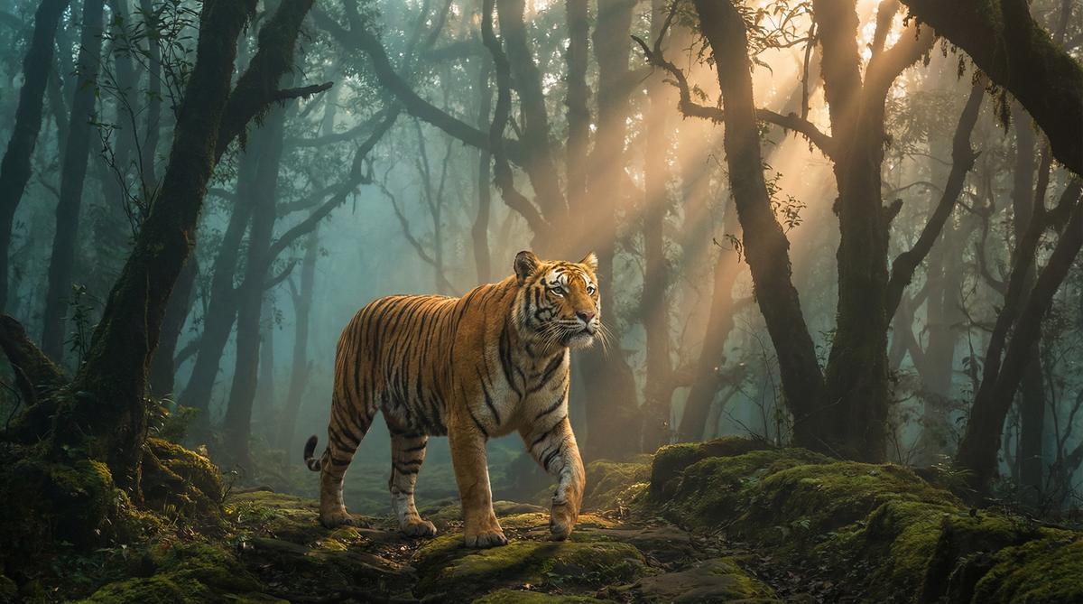 帝王会所老虎视频 - 孟加拉虎丛林之王视频